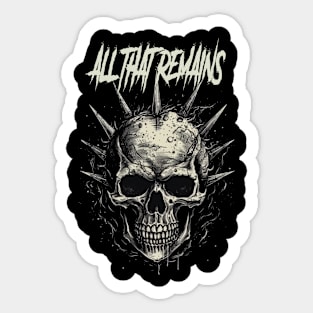 ALL THAT REMAINS VTG Sticker